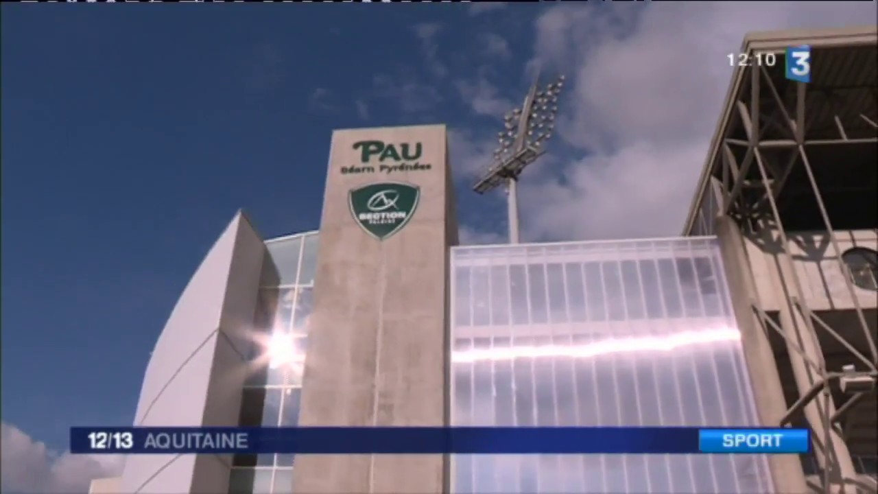 Top 14 : présentation de la nouvelle équipe de la Section paloise et du nouveau stade du Hameau