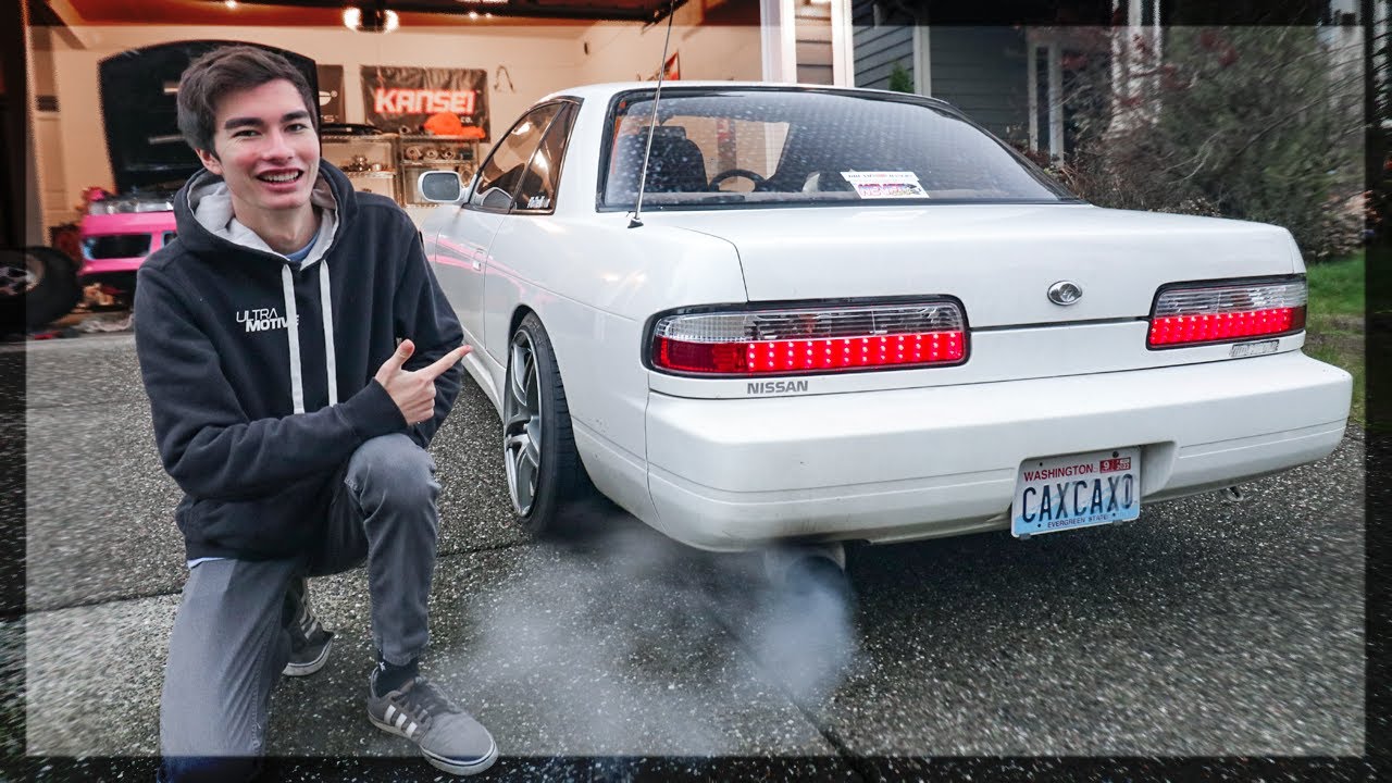 New LED Tail-lights for my Nissan Silvia!