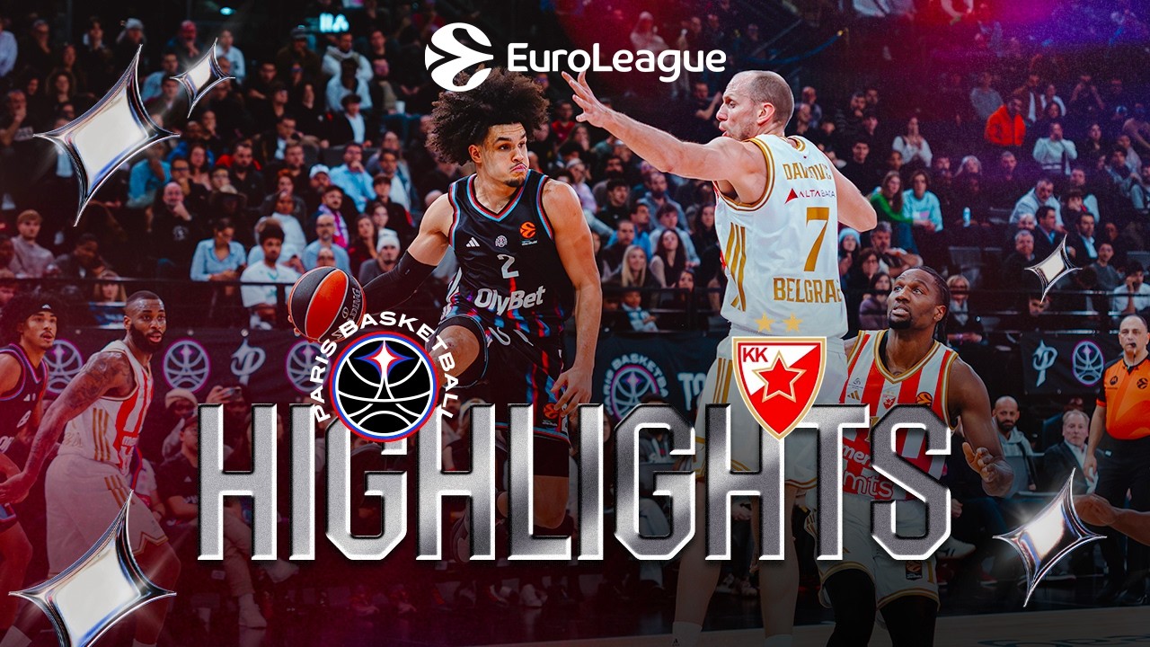 LA GROSSE VICTOIRE 🤩 Paris Basketball 🆚 &Eacute;toile Rouge de Belgrade / R18 EuroLeague 