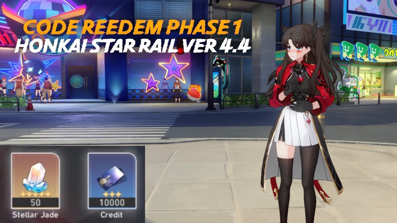 Honkai: Star Rail Redemption Codes Ver. 4.4 | Phase 1 &bull; 60 Stellar Jade