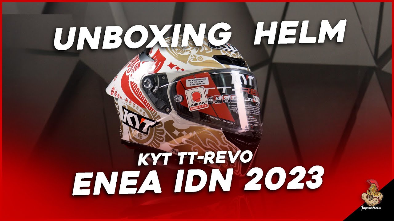 UNBOXING KYT TT-REVO ENEA IDN 2023 | Jagoan Helm
