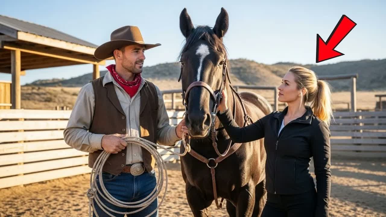 ACHA QUE É UM COWBOY？ ENTÃO GANHE MEU CAVALO NO LEILÃO!”—MUITOS TENTARAM E FALHARAM… UM HOMEM PROVOU