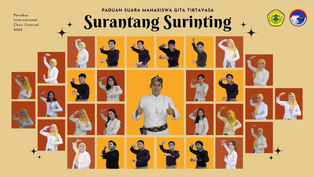 PSM Gita Tirtayasa - Surantang Surinting | Penabur International Choir Festival 2022