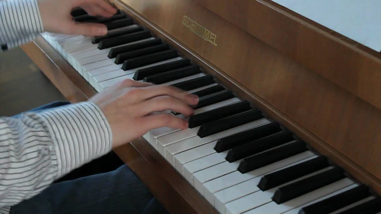 Rain (full-version, Deference for Darkness) on piano