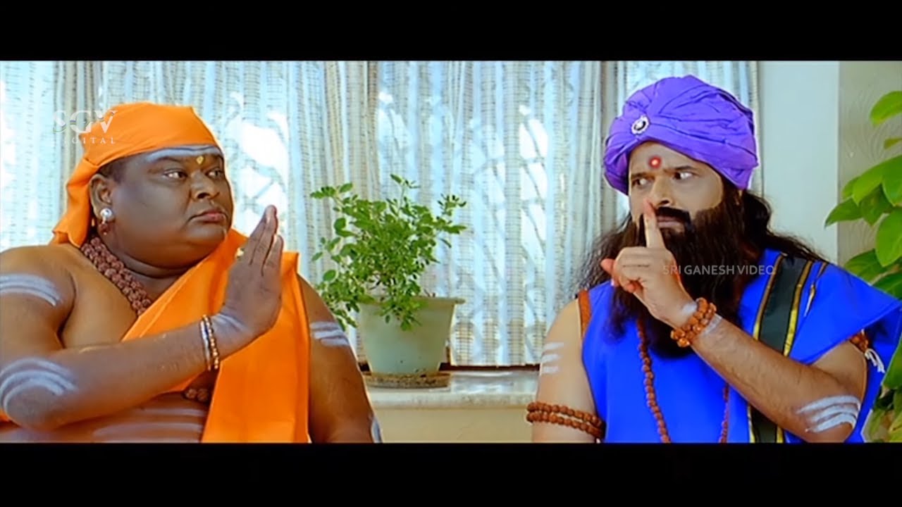 Ramesh & S Narayana Fighting for Gold Comedy Scene | Sadhu Kokila | Chathrigalu Saar Chathrigalu