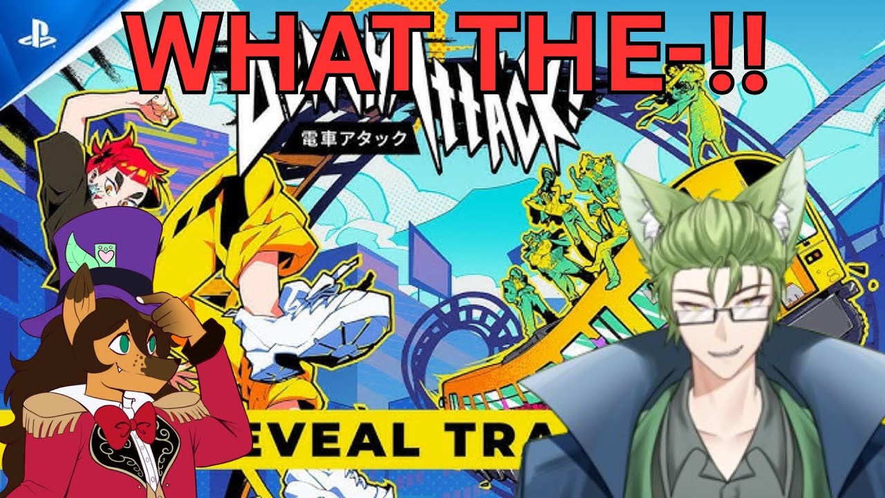 Vtubers React to Denshattack! - Reveal Trailer | PS5 Games
