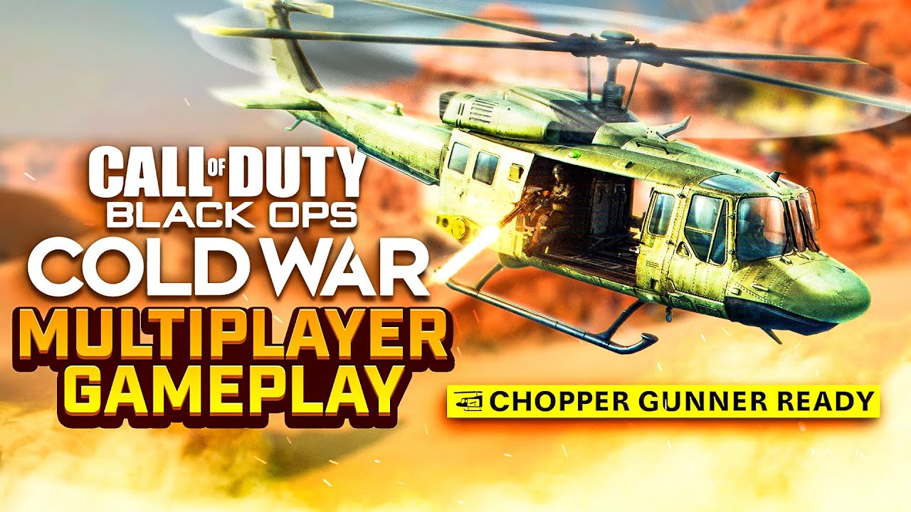 The HIGHEST SCORESTREAK in Call Of Duty Black Ops Cold WAR! NEW CHOPPER GUNNER GAMEPLAY! (COD BOCW)