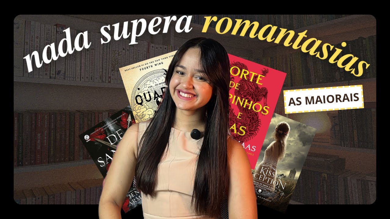 Quarta Asa SUPEROU Acotar? | As quatro MELHORES romantasias que eu já li e indico de OLHOS FECHADOS
