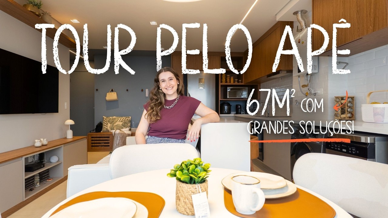 APÊ DE 67 M² REFORMADO COM GRANDES SOLUÇÕES