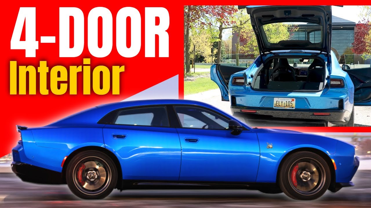 2026 Dodge Charger Daytona Interior &ndash; Hidden Features That Will Blow You Away