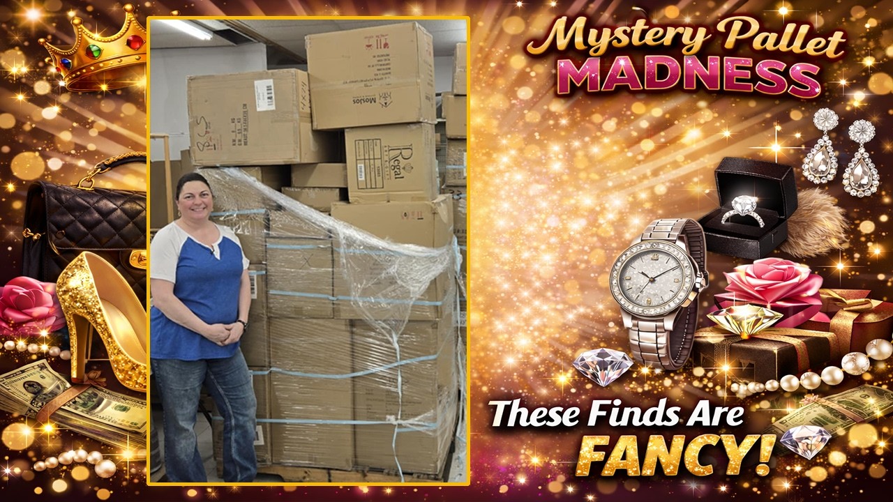 Mystery Pallet Madness – These Finds Are FANCY!