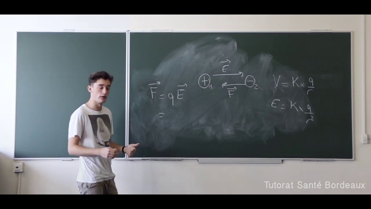 [UE9] Différence potentiel/champs/force électrique