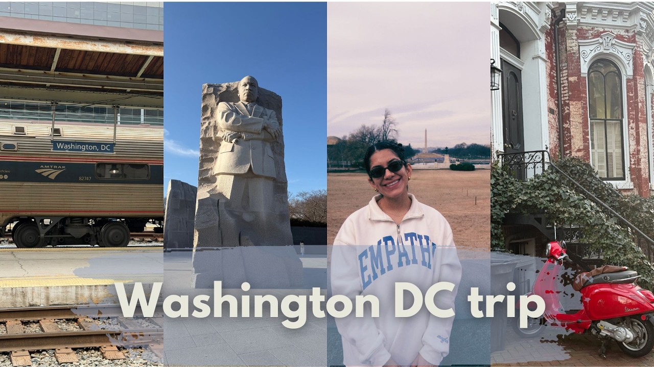 Surprise Trip to Washington DC for a Concert | Food, Bookstores & Exploring the City