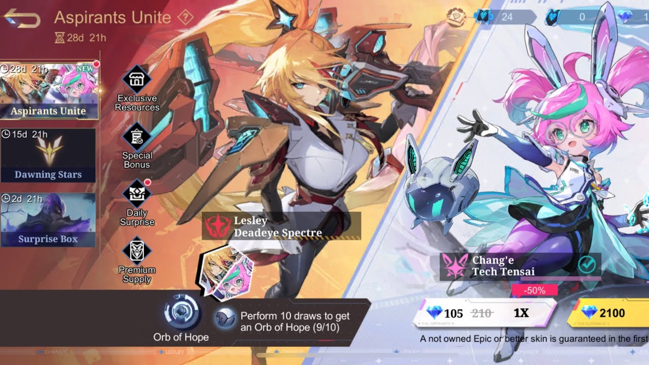 I SPENT 20000 DIAMONDS ASPIRANT EVENT | MOBILE LEGENDS