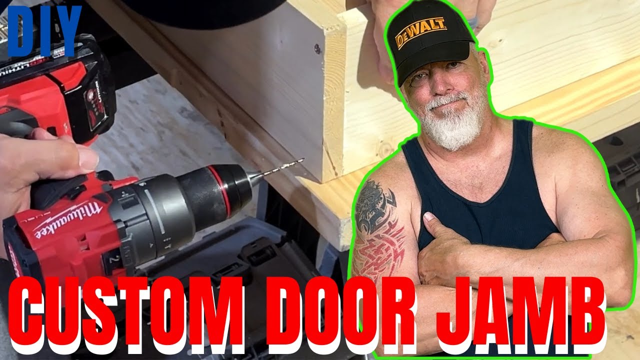 How to Build a Custom Door Jamb for a Salvaged Door