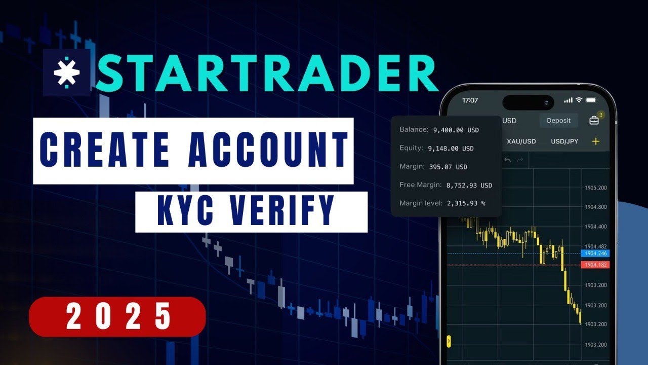Create Account in Startrader Complete Process 2025