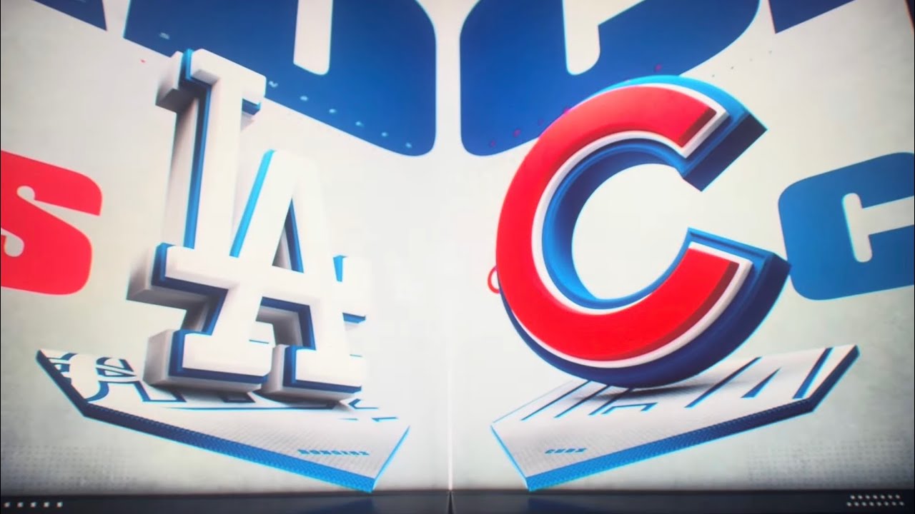 Dodgers vs Cubs MLB the show 24 full game 1 Inning game ￼￼