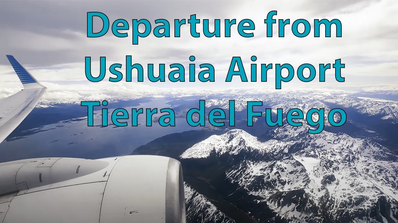 Departure from Ushuaia (USH) to El Calafate (FTE) on Aerolíneas Argentinas - Boeing 737 MAX