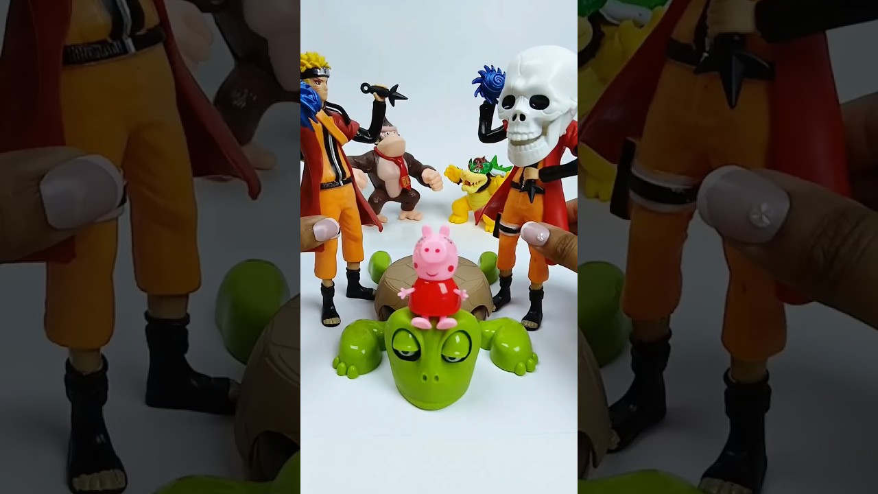 Satisfying with Unboxing Super Mario with Peppa pig Toys ASMR 