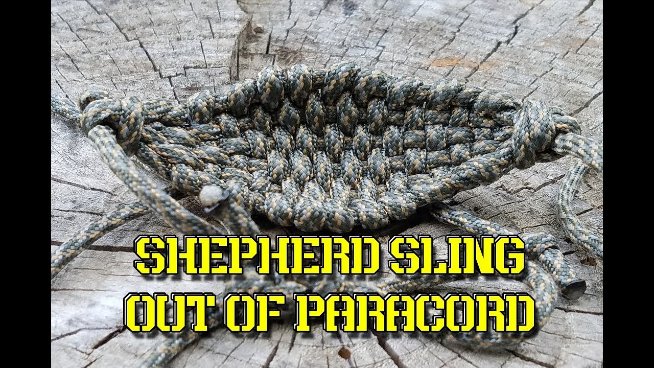 Paracord Shepherd Sling