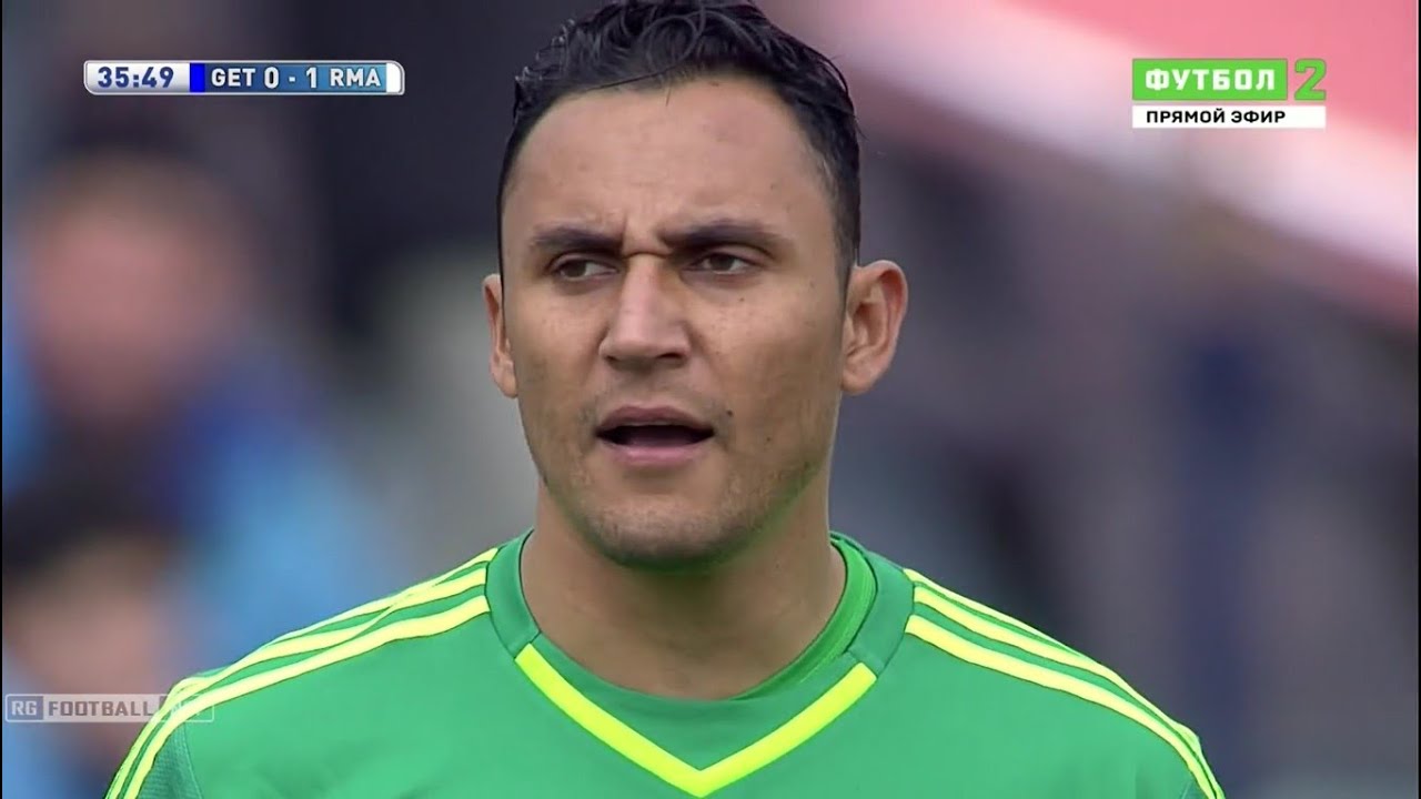 Keylor Navas vs Getafe Away HD 720p (16/04/2016)