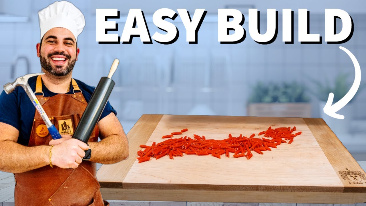DIY: Crafting the Ultimate Pasta Rolling Board from Scratch