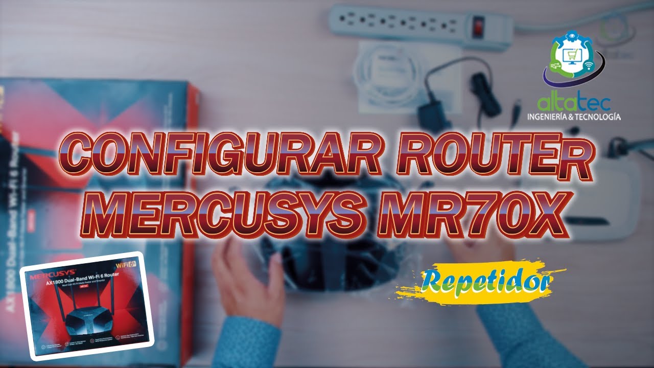 Como CONFIGURAR Router MERCUSYS MR70X en Modo REPETIDOR (Paso a Paso)