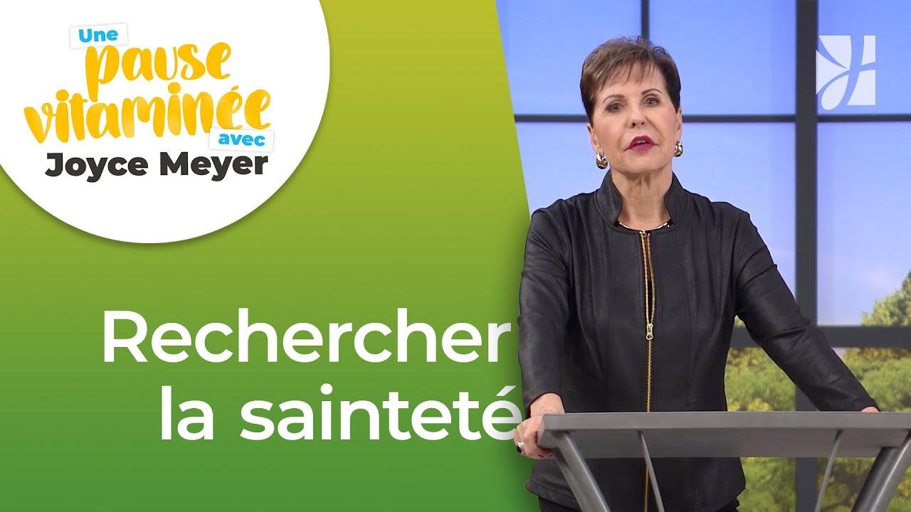 Pourquoi rechercher la sanctification ? | Pause vitaminée avec Joyce