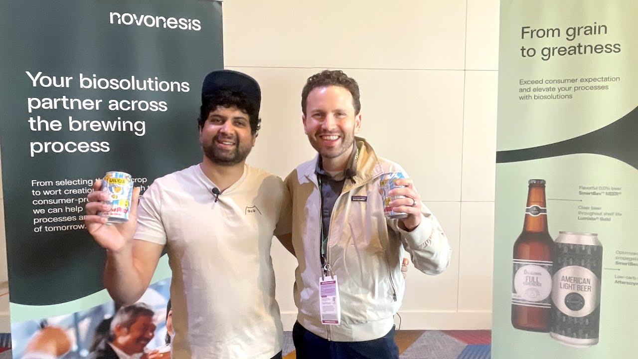 Novonesis NEER | Non-Alcoholic Beer Production with Uiltje Brewing at the Craft Brewers Conference