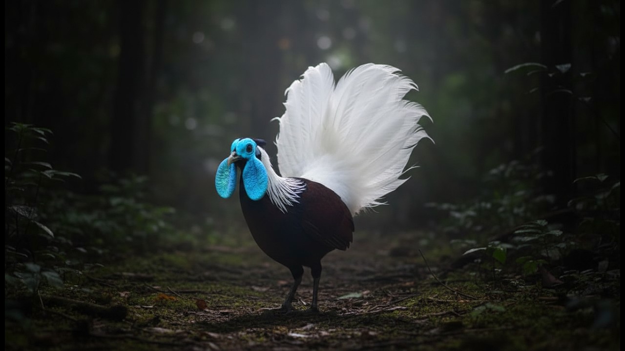 Alien or Bird? The Rare 'Ghost Heart' Transformation Caught in 4K | Borneo Jungle