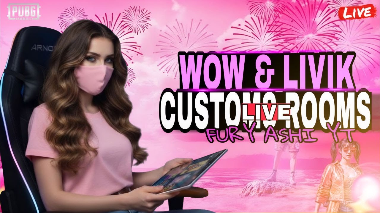 PUBG Mobile Live|500 CASH & 120 UC  Custom Rooms | Pubg Custom Rooms | FURY ASHI YT is Live 4.1 ❤️