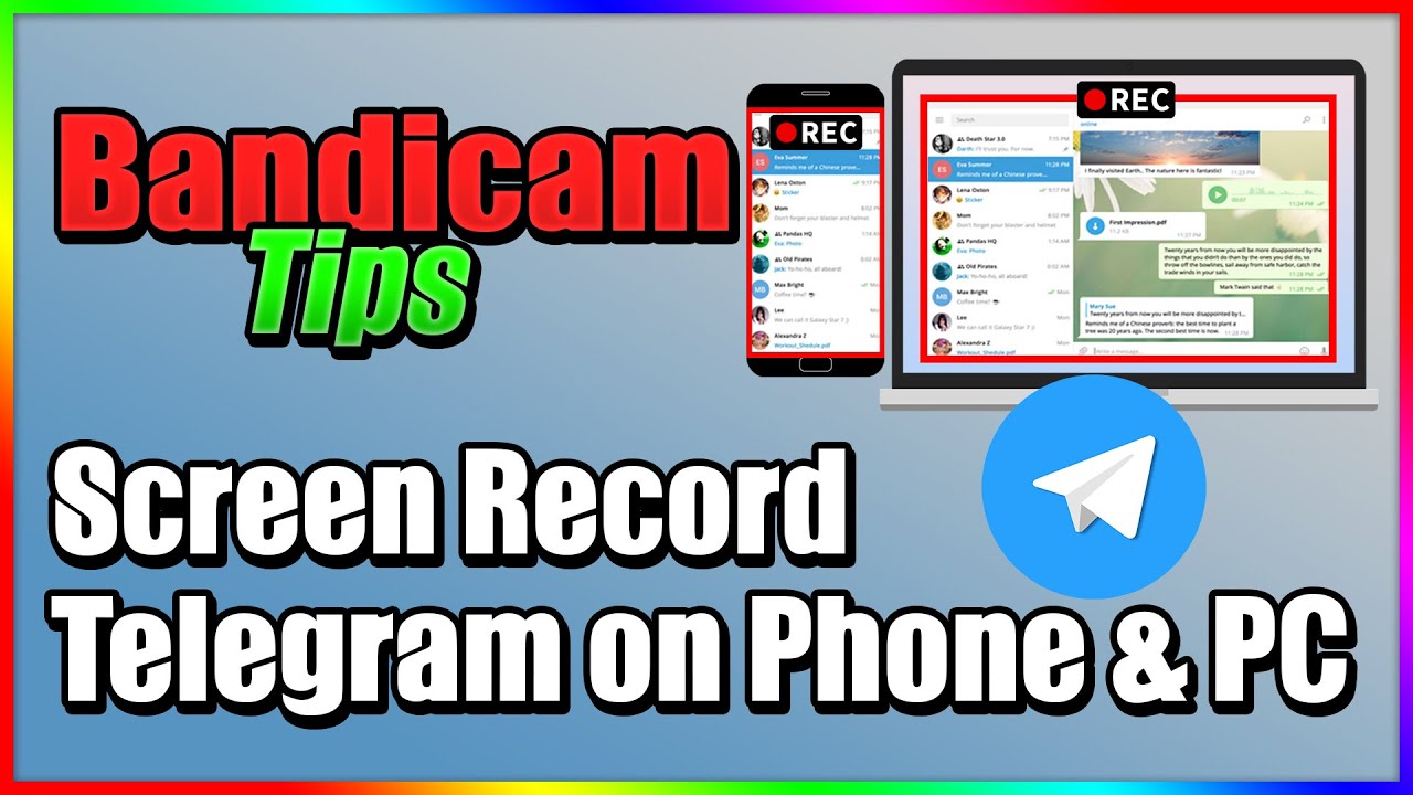 How To Screen Record Telegram On Phone & PC