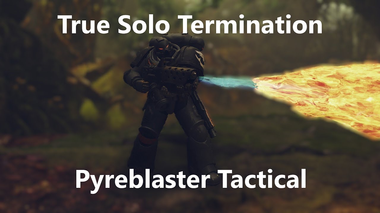 Space Marine 2: Pyreblaster Tactical Exterminates Tyranid Swarms - True Solo Absolute Termination
