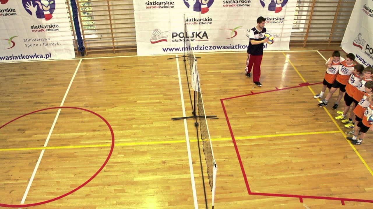 SOS Lekcja I 04 Rzuty i odbicia nad siatka