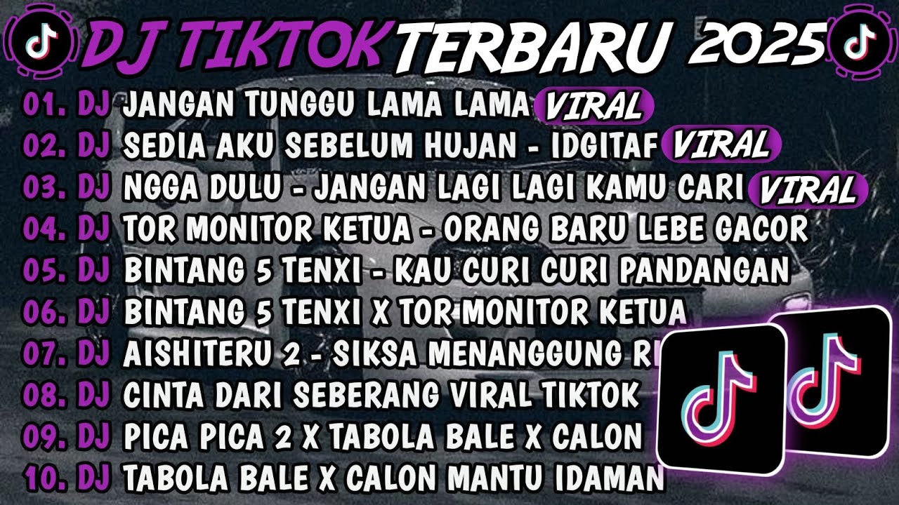 DJ TIKTOK TERBARU 2025🎵DJ JANGAN TUNGGU LAMA LAMA🎵DJ IDGITAF - SEDIA AKU SEBELUM HUJAN