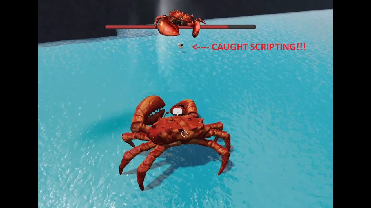 Hacker can't believe he gets beat by The Crab! (Strongest Battlegrounds)