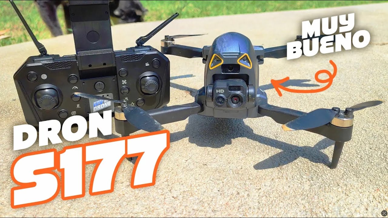Este dron barato parece PROFESIONAL 😱 | Review S177