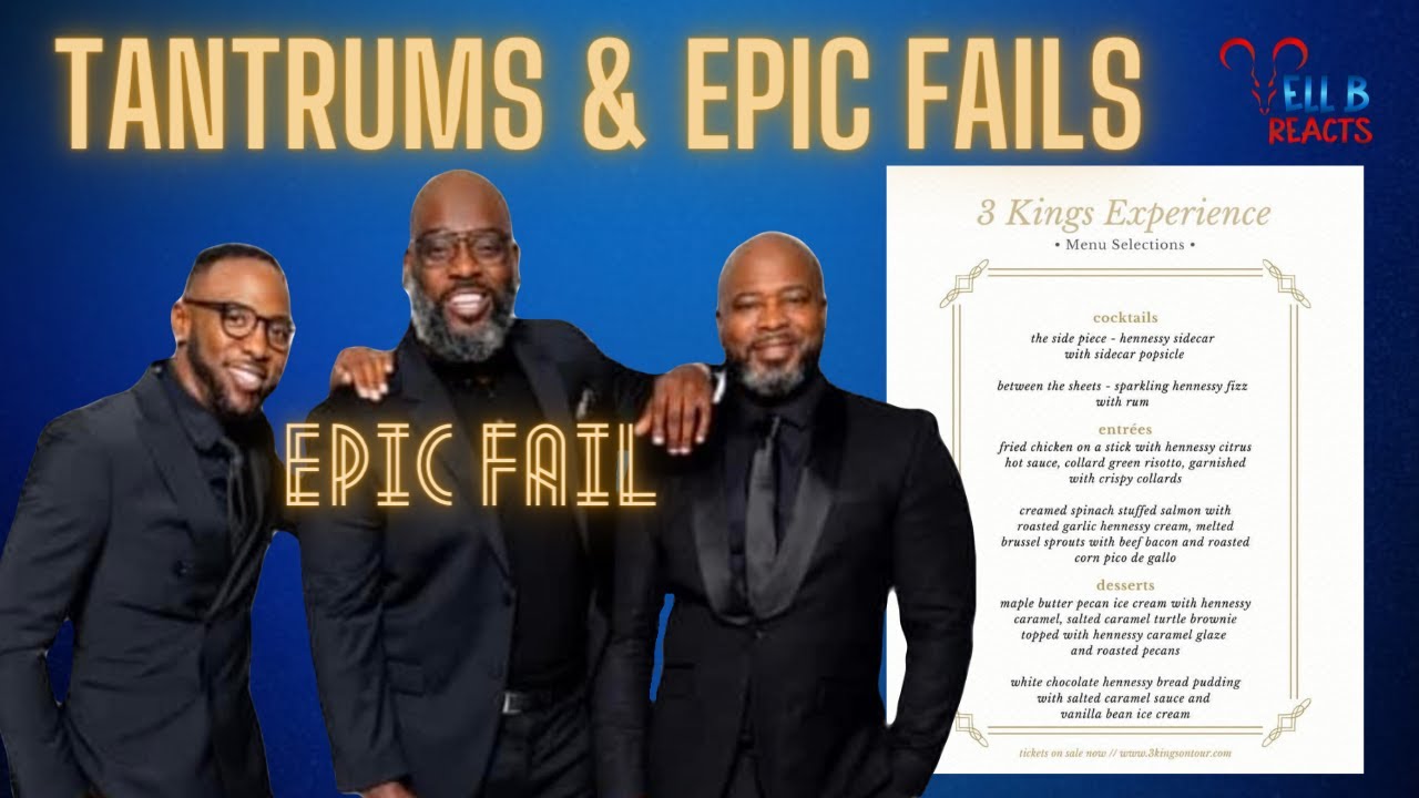 Darius Cooks | 3 Kings Tour Menu Failure & Queenish Behavior