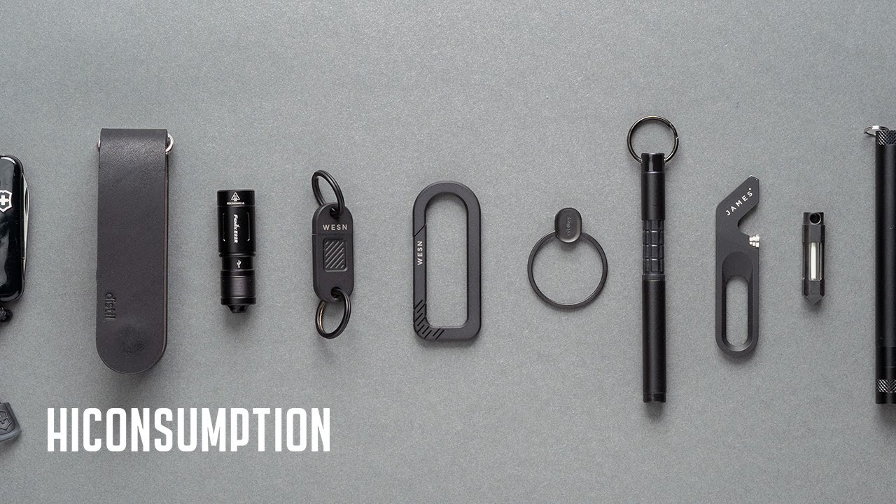 14 Blackout Keychain EDC Essentials