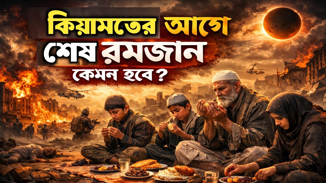 কিয়ামতের আগে শেষ রমজান কেমন হবে? ভয়ংকর আলামত জানলে কেঁপে উঠবেন!