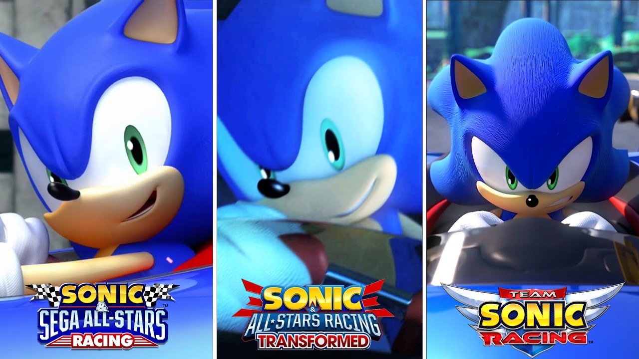 Evolution of Sonic Racing Intros (2010 - 2019)
