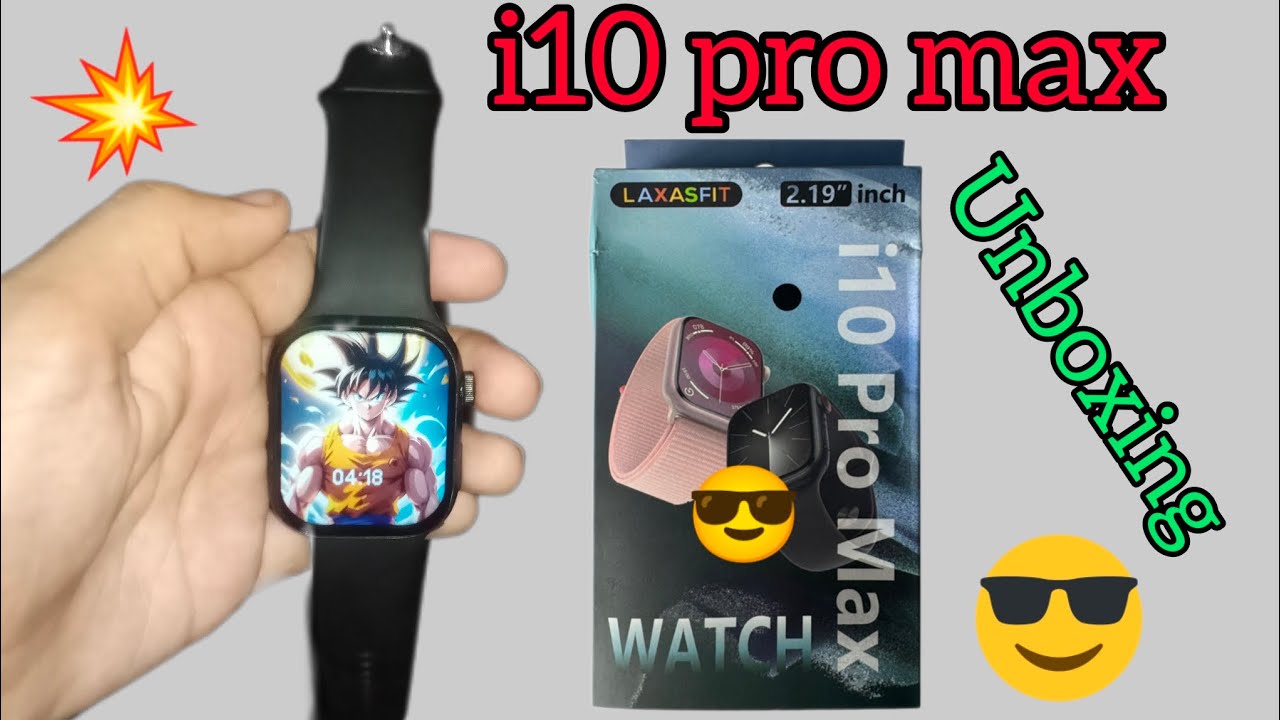 i10 pro max smart watch unboxing 🤯😱😎💥#viral#viralvideo