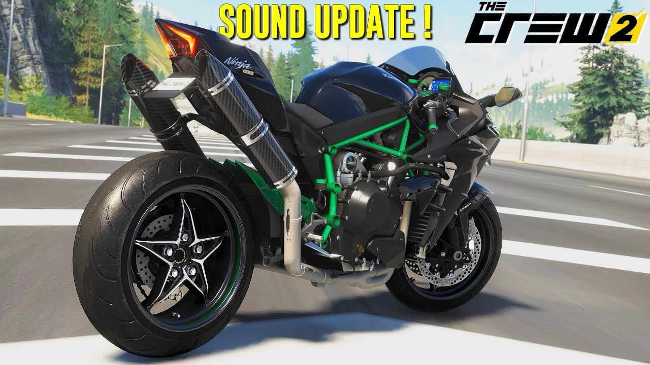 The Crew 2 - Kawasaki Ninja H2 | Gameplay (SOUND UPDATE !)