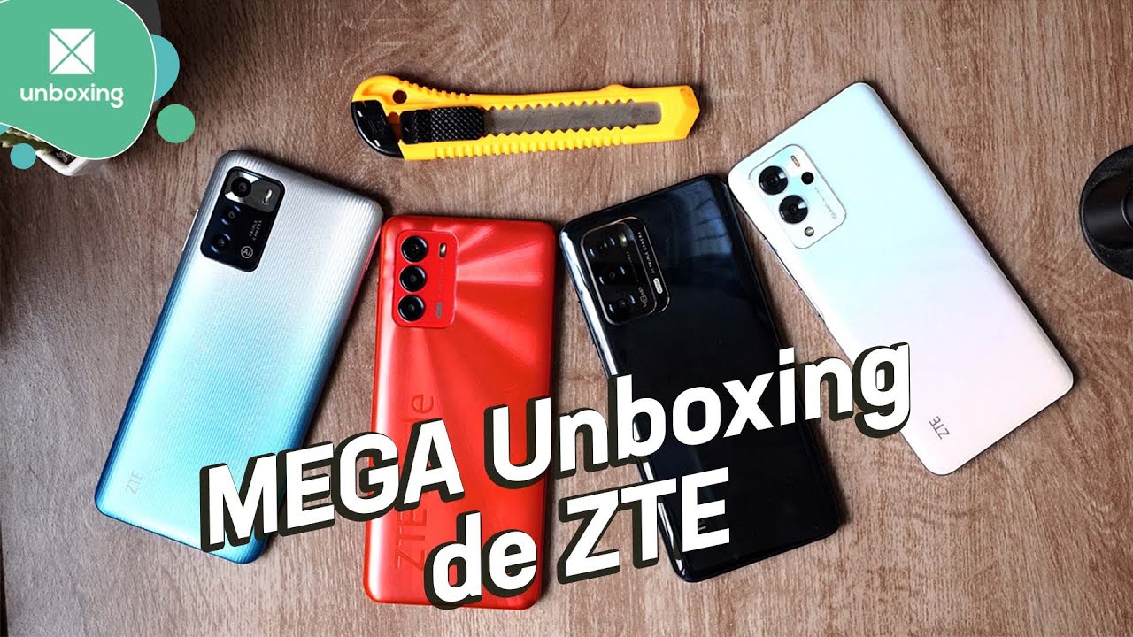 ZTE Blade V40 Series | MEGA UNBOXING