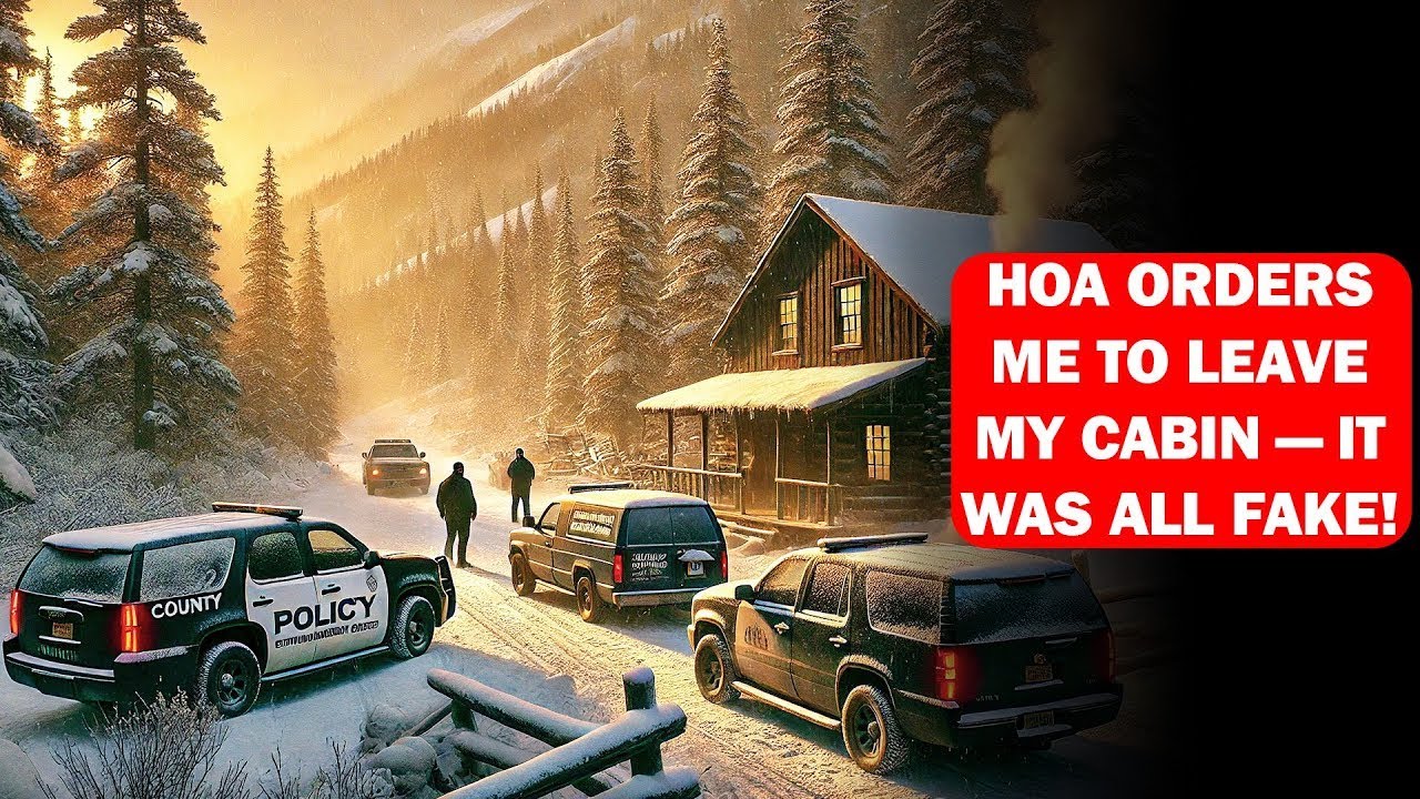 HOA Demands I Leave My Cabin for 20 Days Over “Toxic Chemicals”, Fines Me $10K… But It’s All a Lie