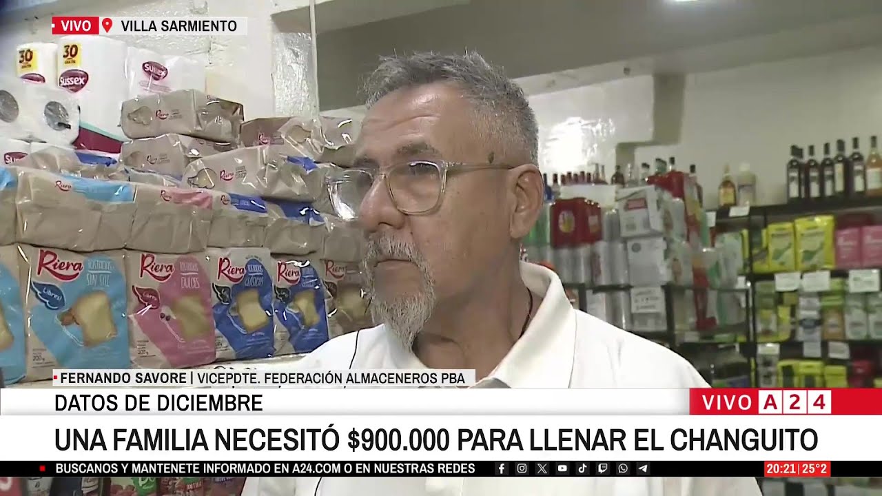 👉 DATOS DE DICIEMBRE: LOS PRECIOS EN SUPERMERCADOS SUBIERON UN 3,9 %