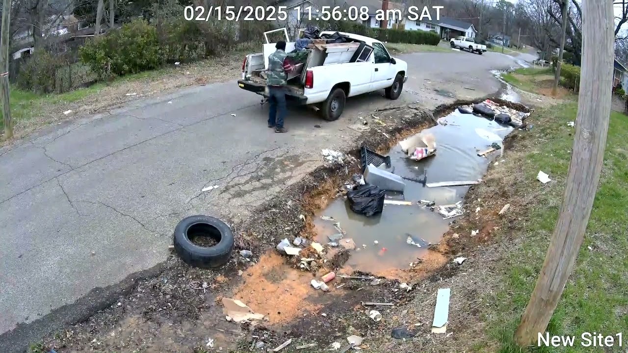 Illegal Dumping Caught on Camera in Birmingham