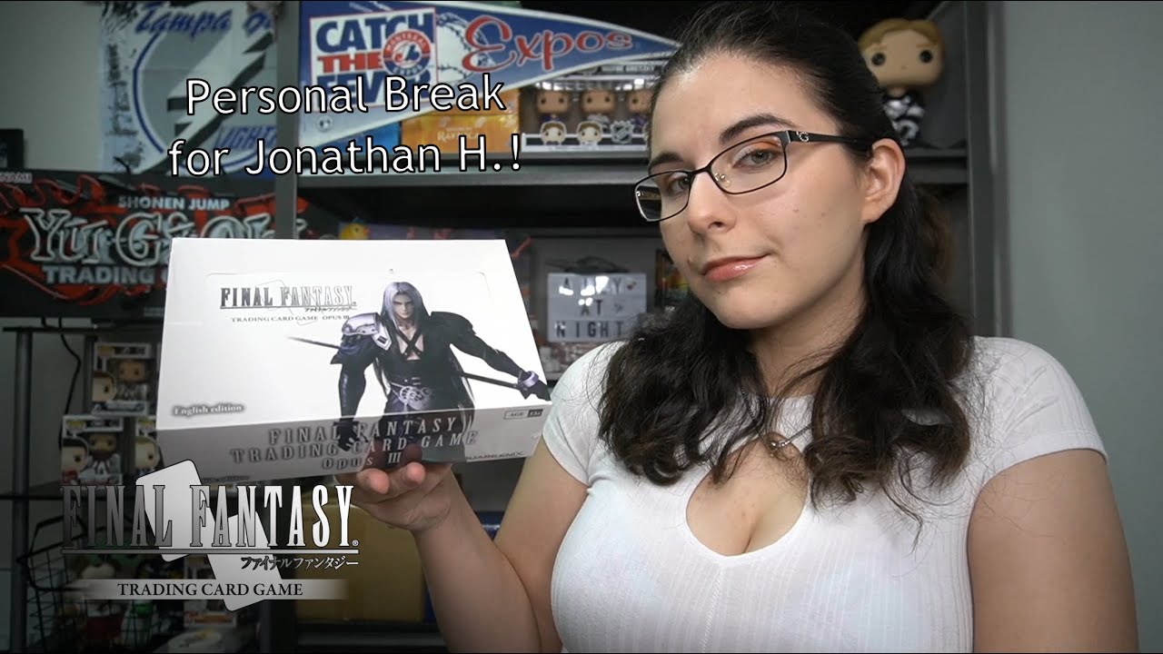 Legendary Magic Hands & Card Shop Life | FFTCG OPUS III BOOSTER BOX OPENING FOR JONATHAN H.