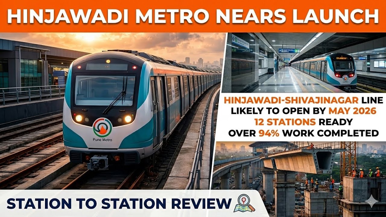 पुणेकरांचा 'आयटी' प्रवास सुसाट! मेट्रोच्या उद्घाटनाची तारीख ठरली I Station to station #groundreport