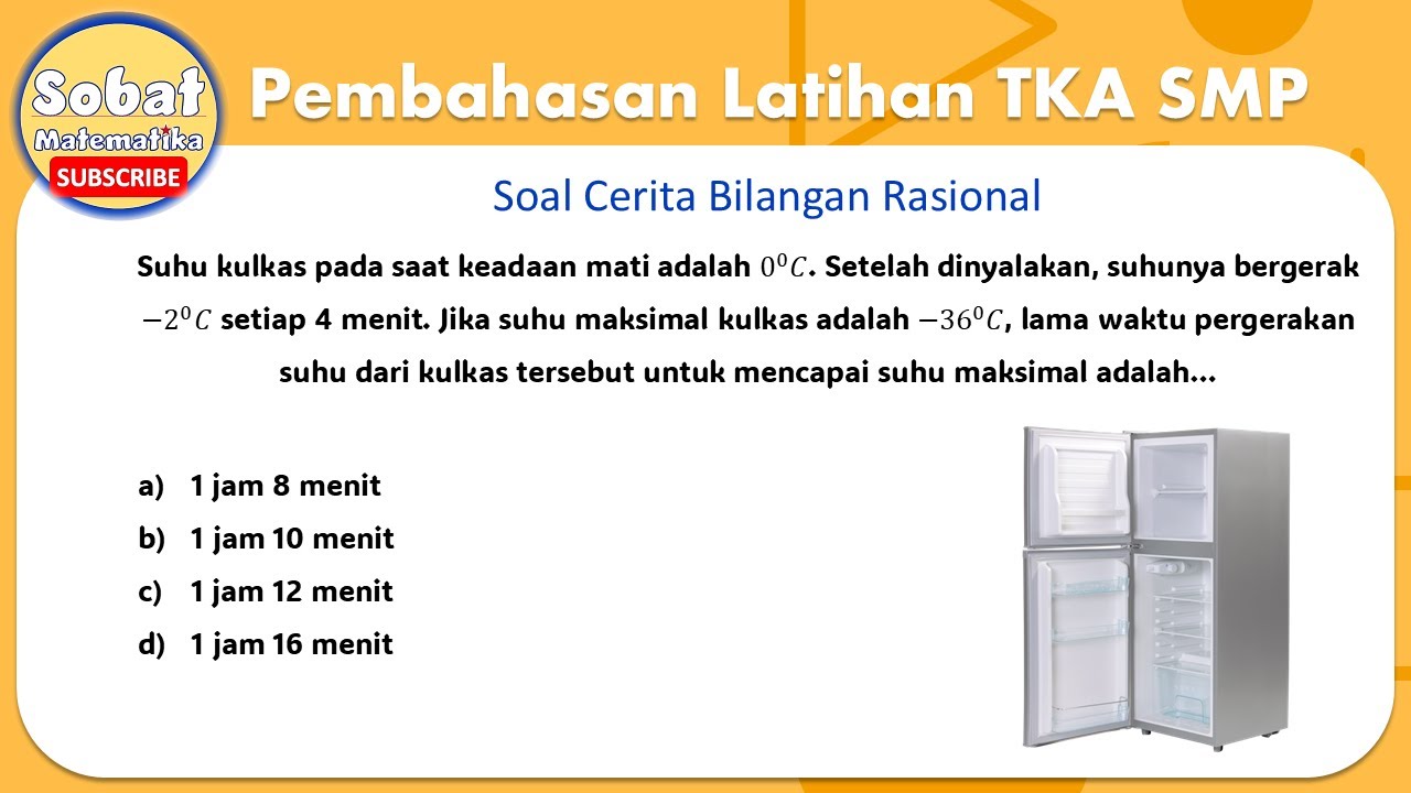 Pembahasan Latihan Tes Kemampuan Akademik TKA SMP #tkasmp #ptlsv #matematikasmp